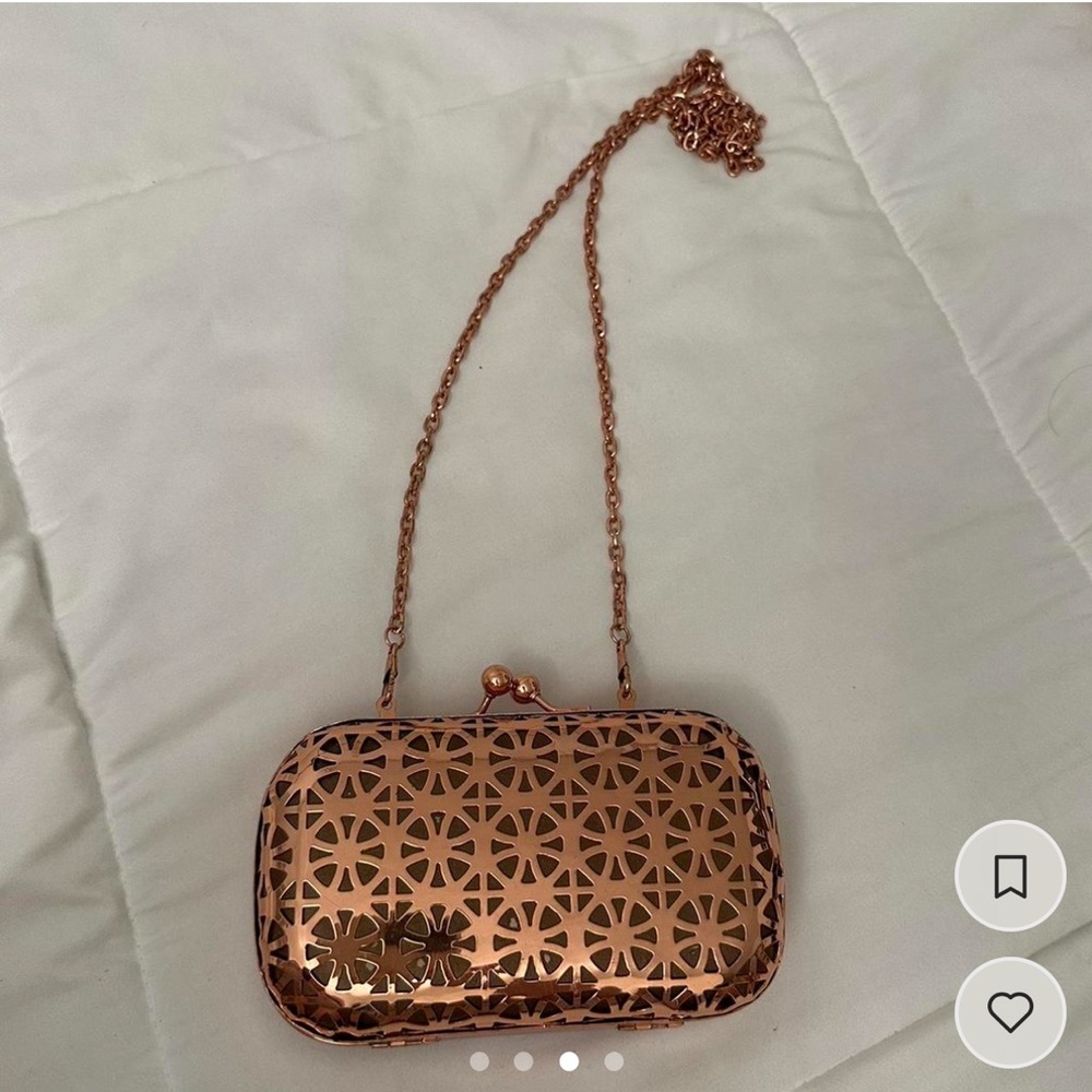 Rose gold small and delicate purse✨